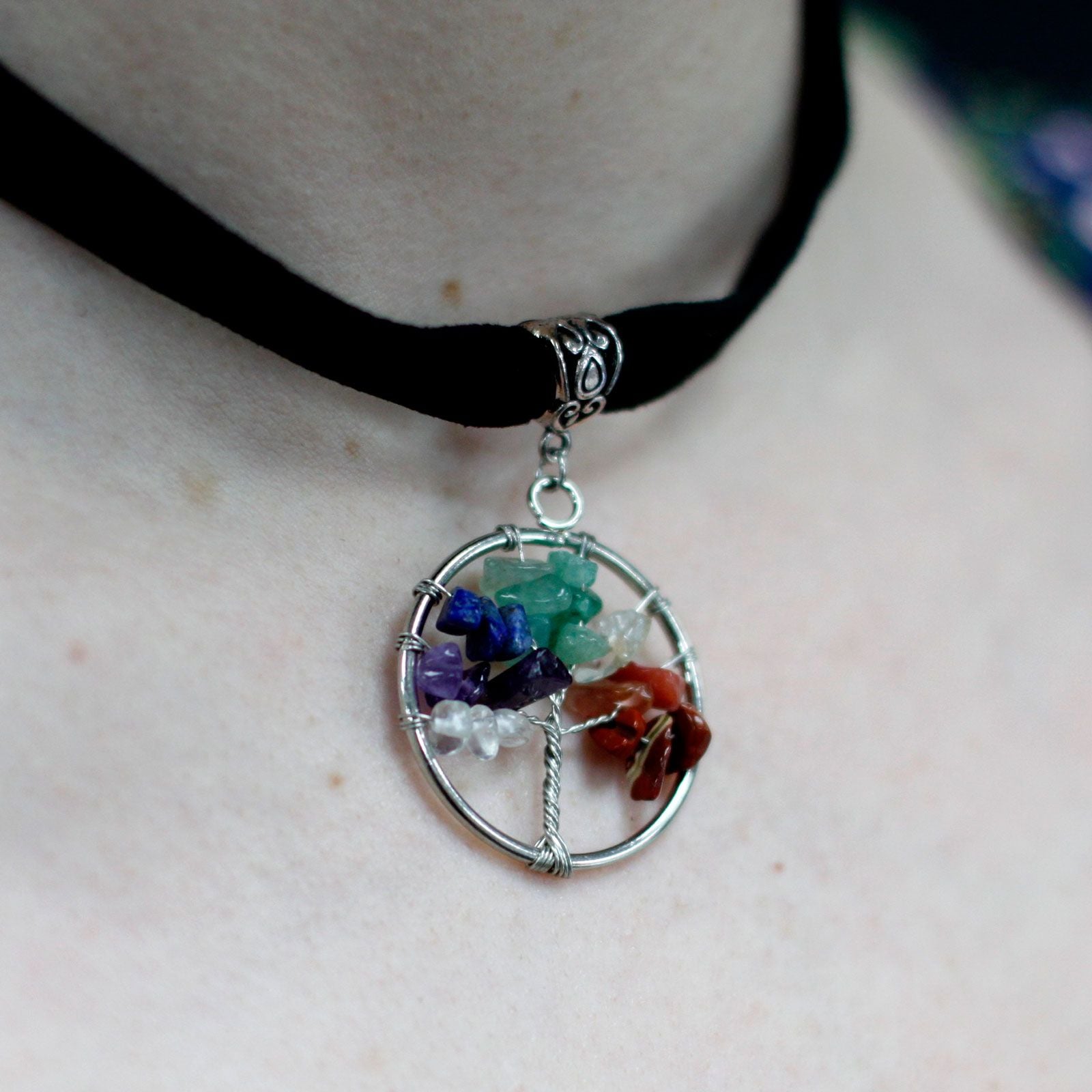 Chakra Tree of Life Necklace - Small