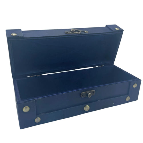 Long Tea Chest - Teal - Bobobiy