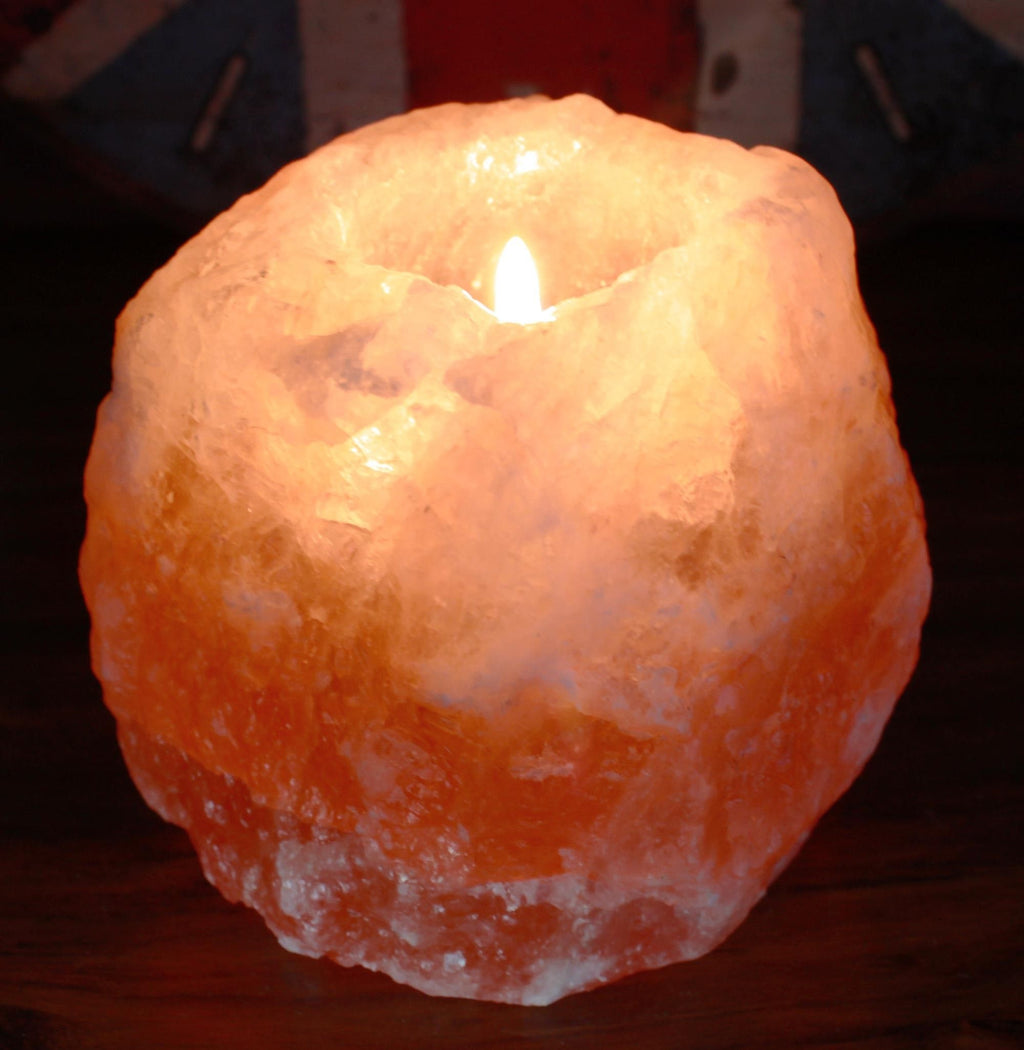Quality Natural Salt Candle Holder Bulk
