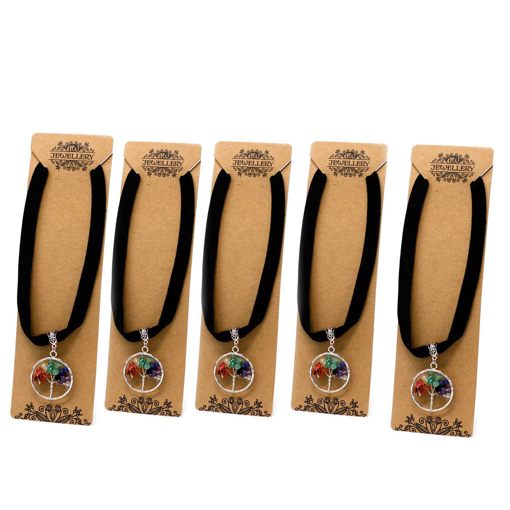 Chakra Tree of Life Necklace - Small