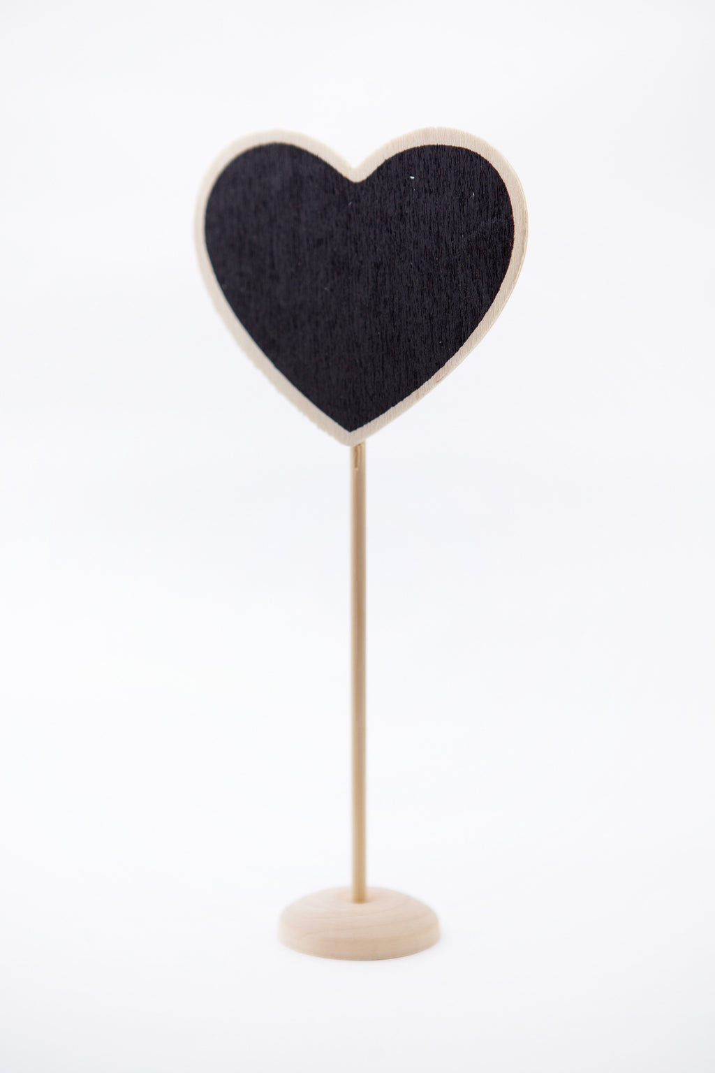 Mini Blackboard Heart on Stand