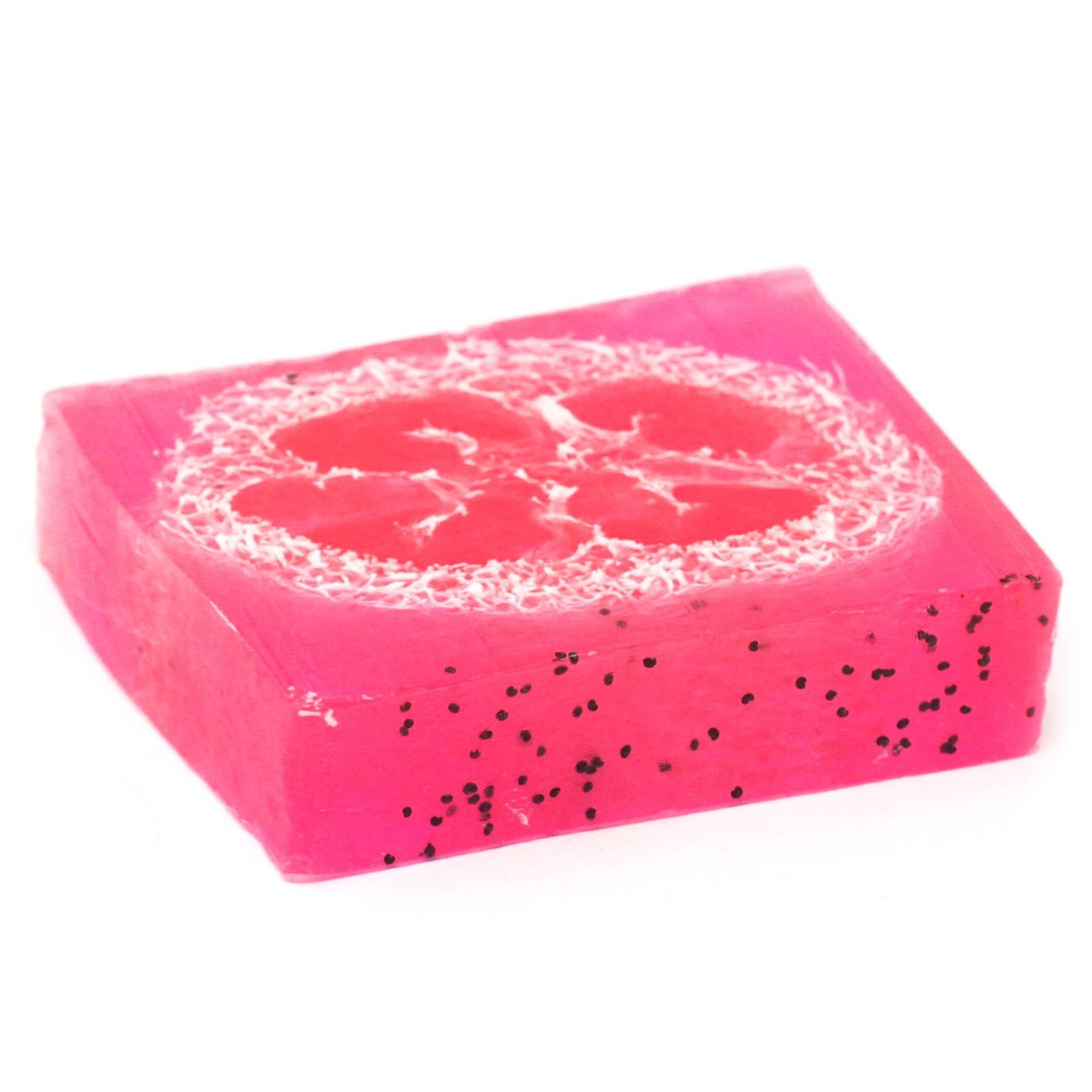 Loofah Soap - Rough & Ready Rose -SLICE 115g