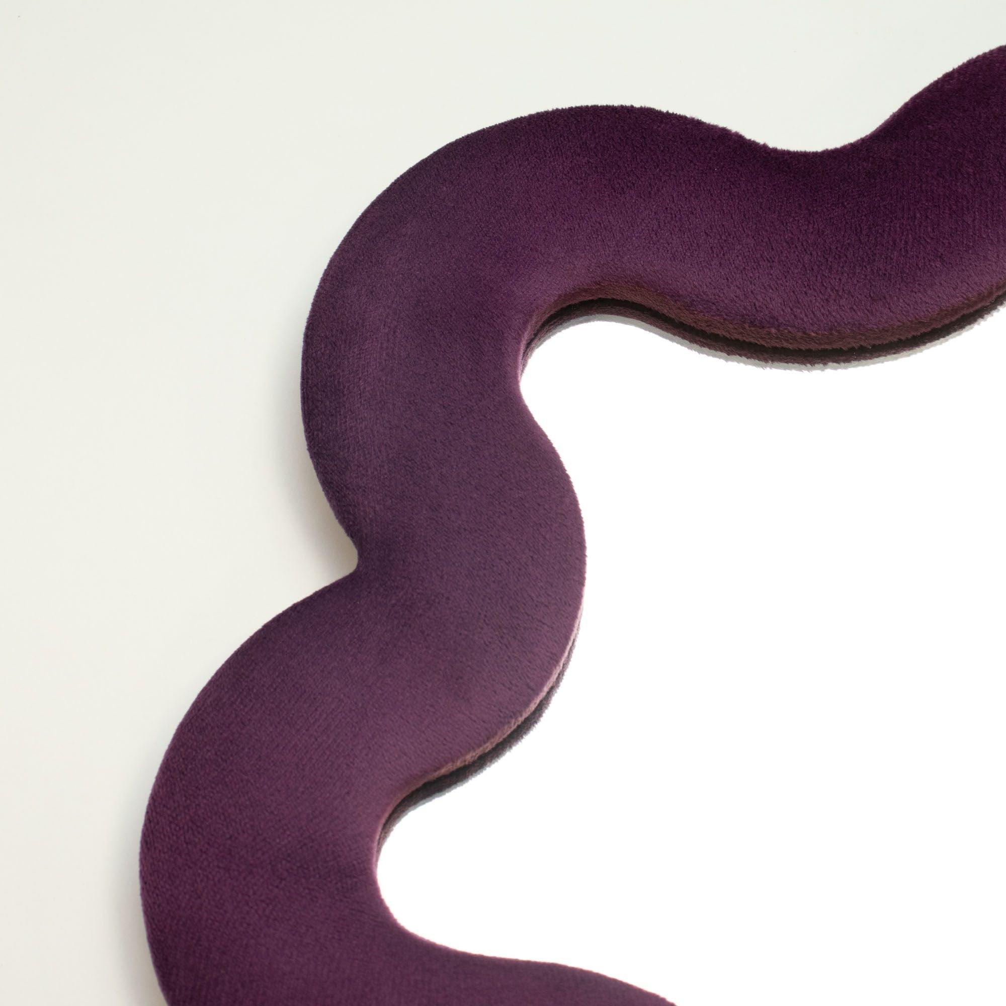 Soft Squiggly Mirror – Star – Mauve (33x31x2.3cm)