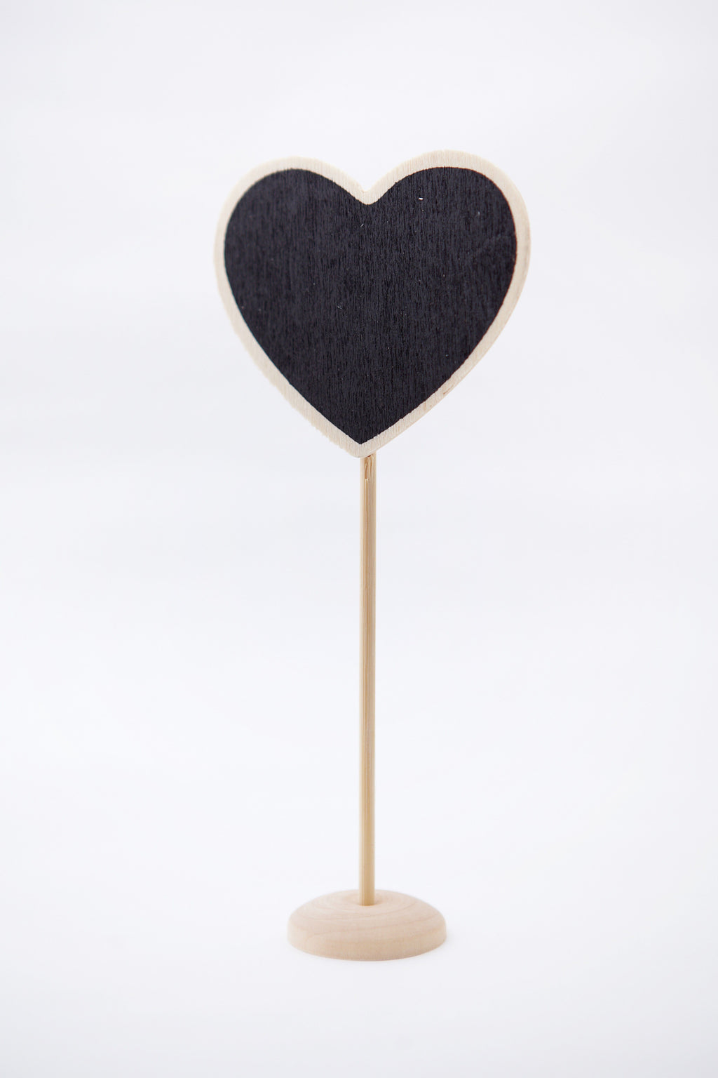 Mini Blackboard Heart on Stand