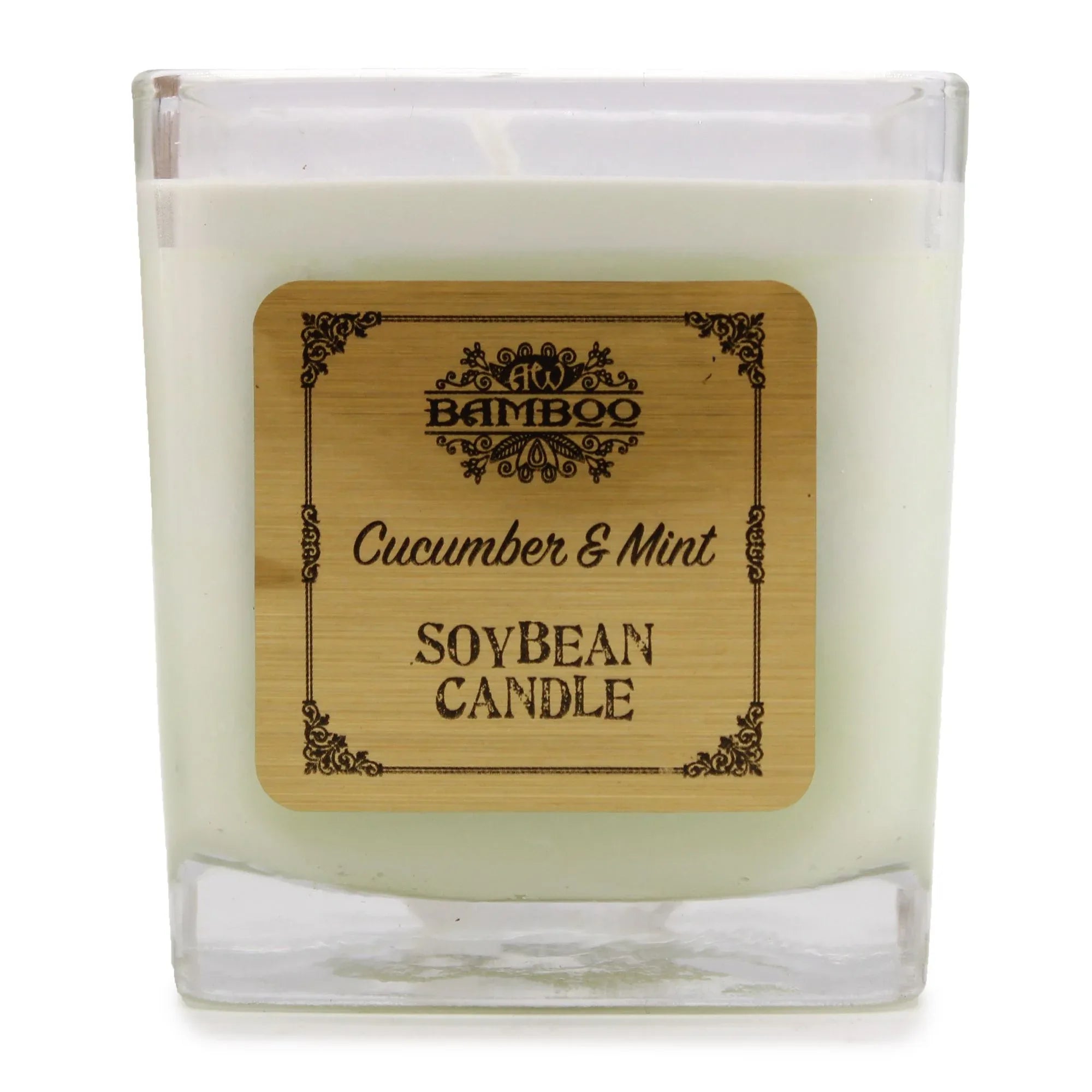 Soybean Jar Candles - Cucumber & Mint - Bobobiy