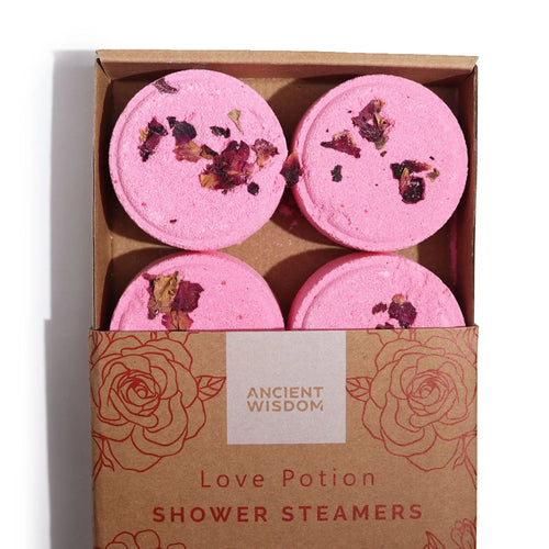 Zen Shower Steamers - Therapy Wellness Gift Set - Love Potion - Bobobiy