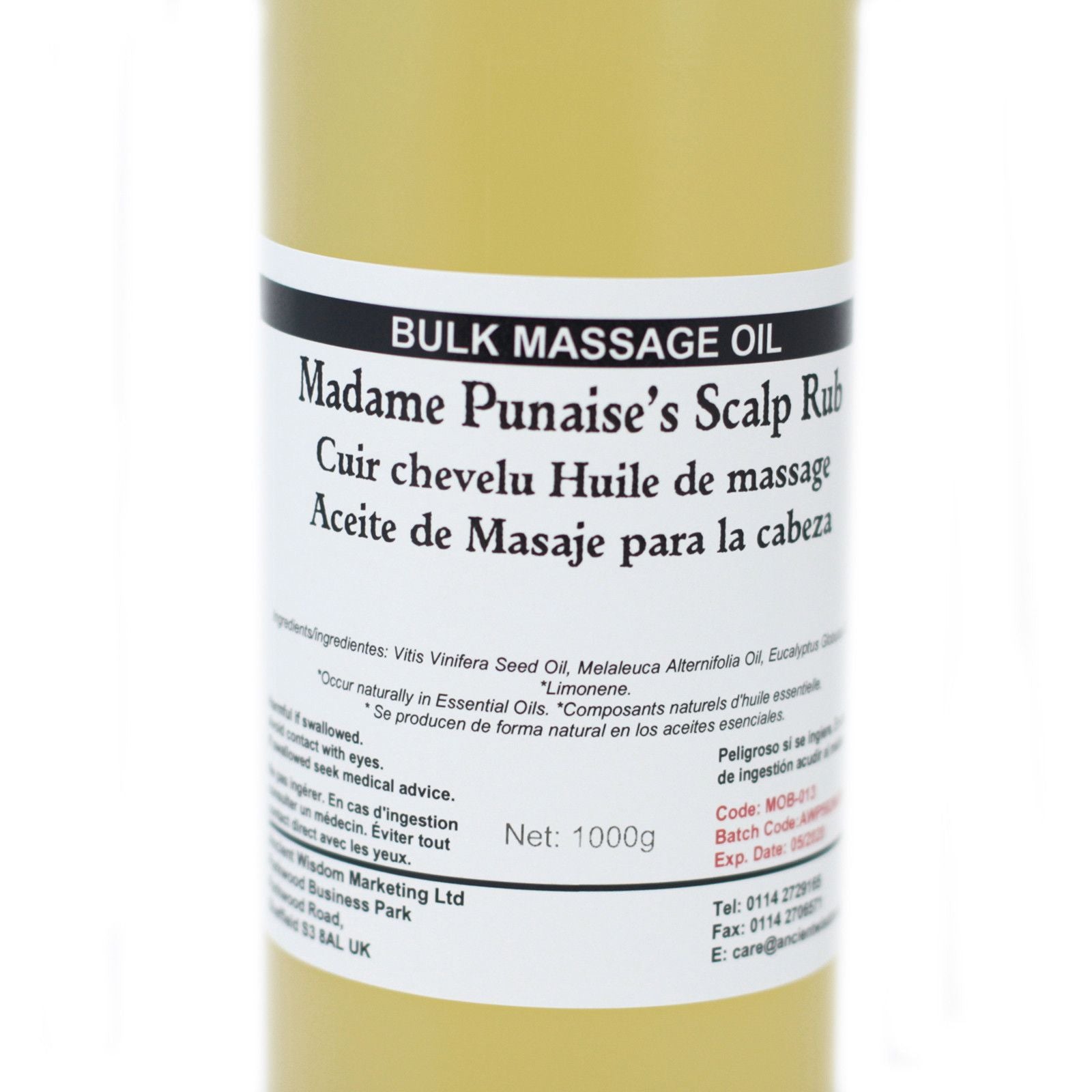 Madame Punaise'S Scalp Massage 1Kg