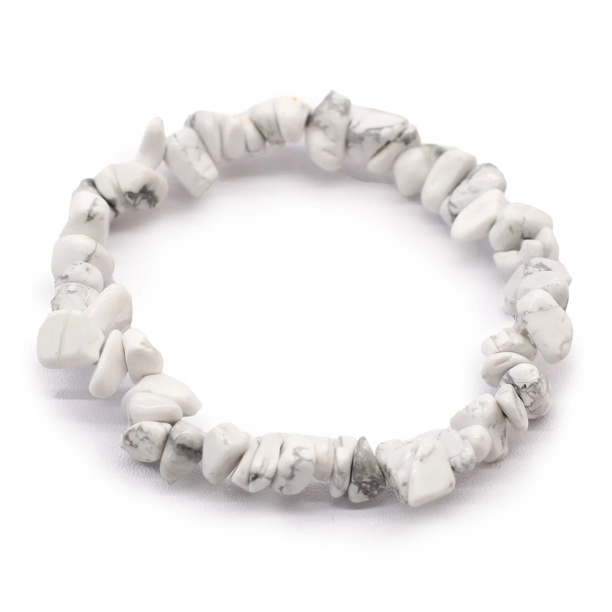 White Jasper Gem Bracelet Bath Bomb - Bobobiy