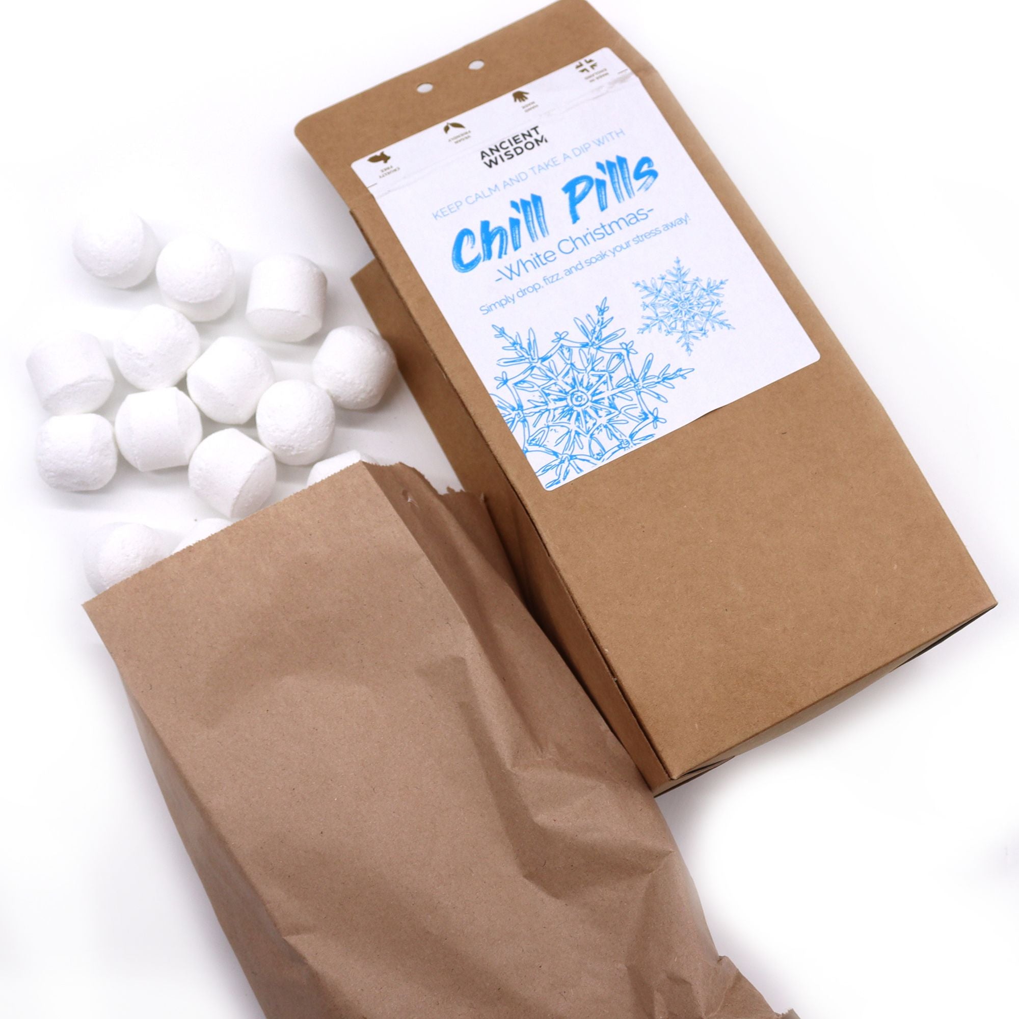 Chill Pills Gift Pack 350g - White