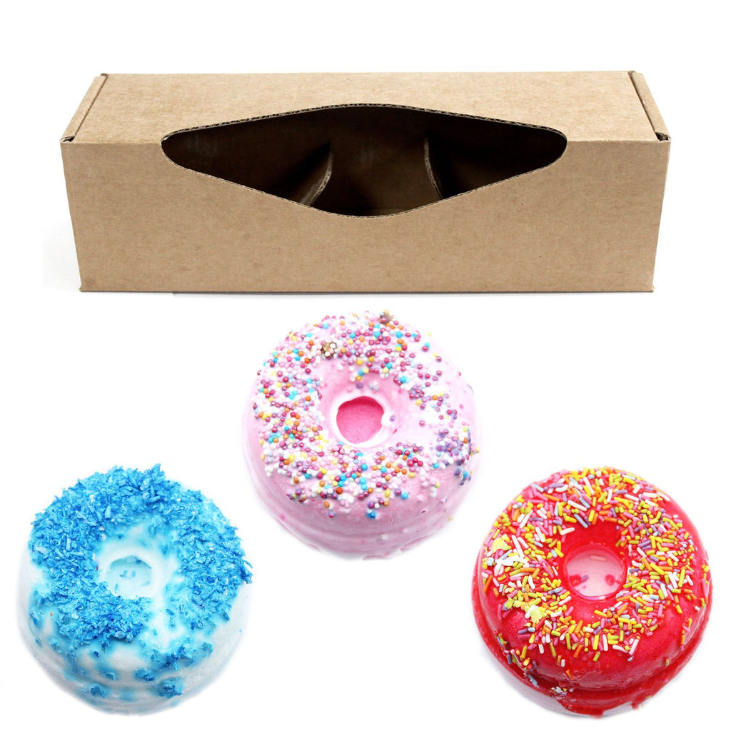 Set Of 3 Donut Bathbombs Gift Pack - Mix 1