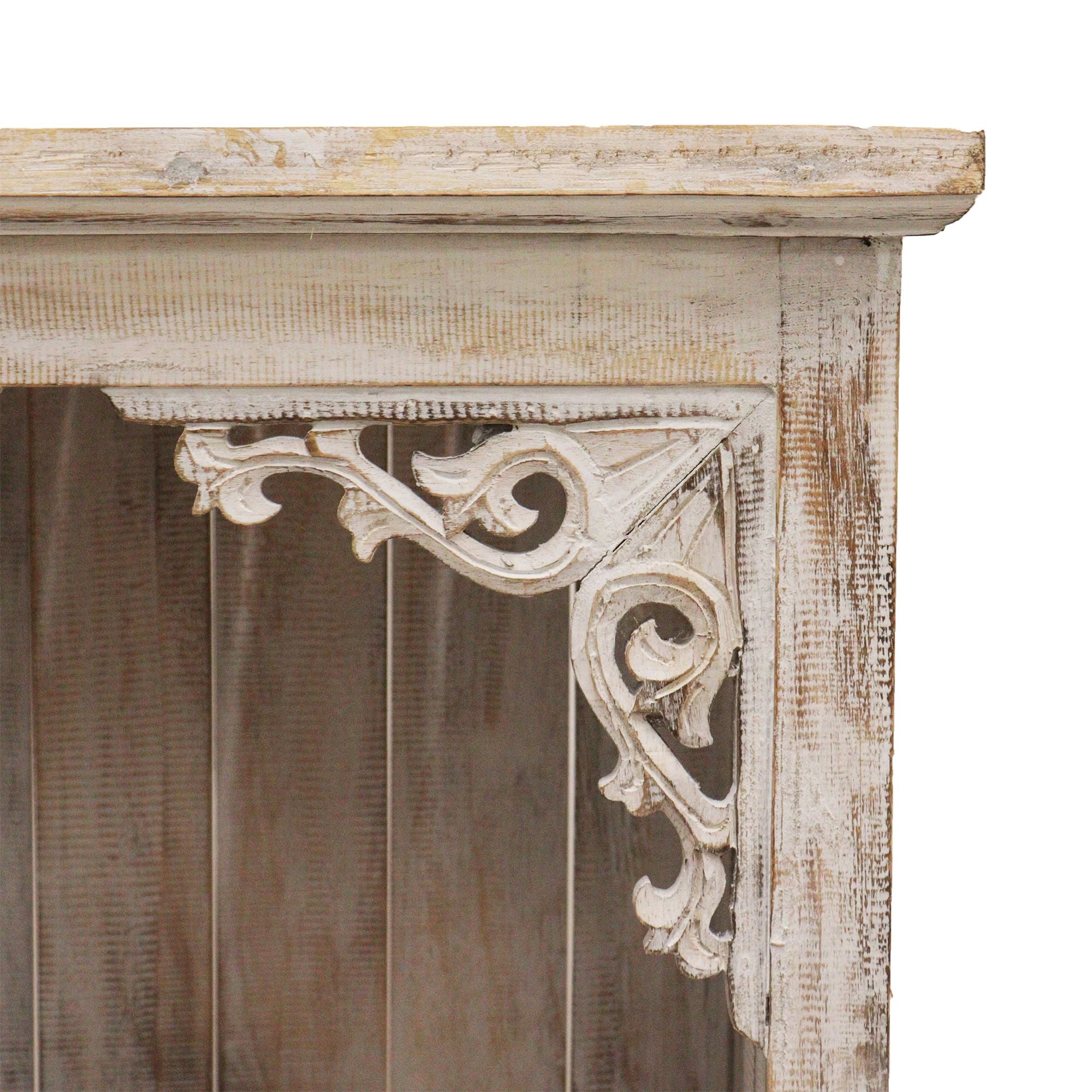Albasia Bathroom Cabinet - Whitewash