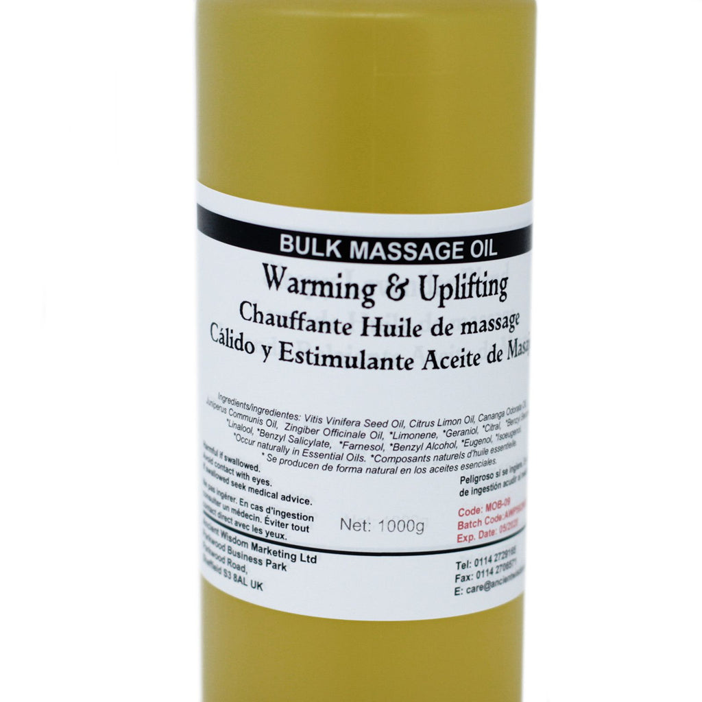 Warm and Uplifting 1Kg Massage Oil