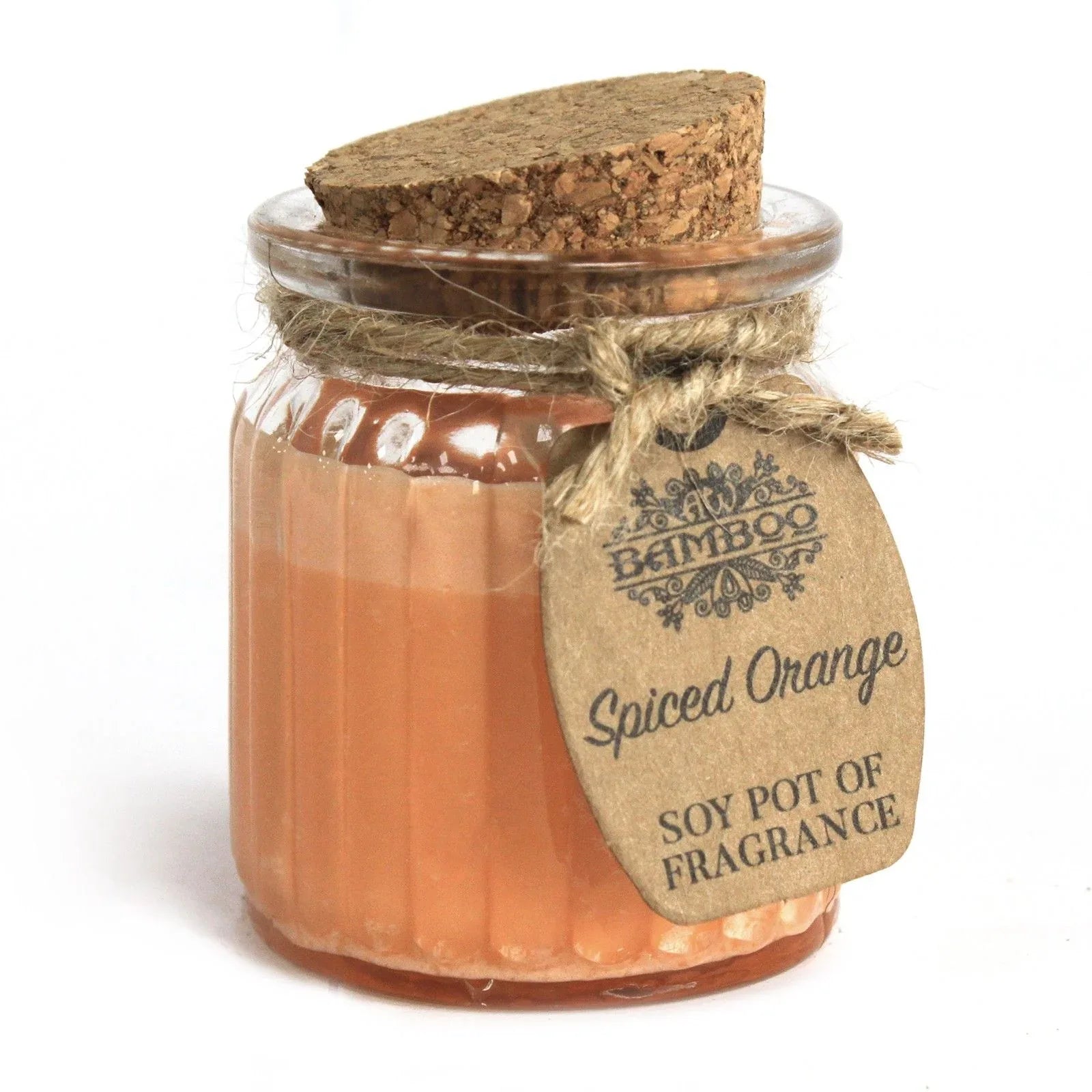 Spiced Orange Soy Pot of Fragrance Candles - Bobobiy