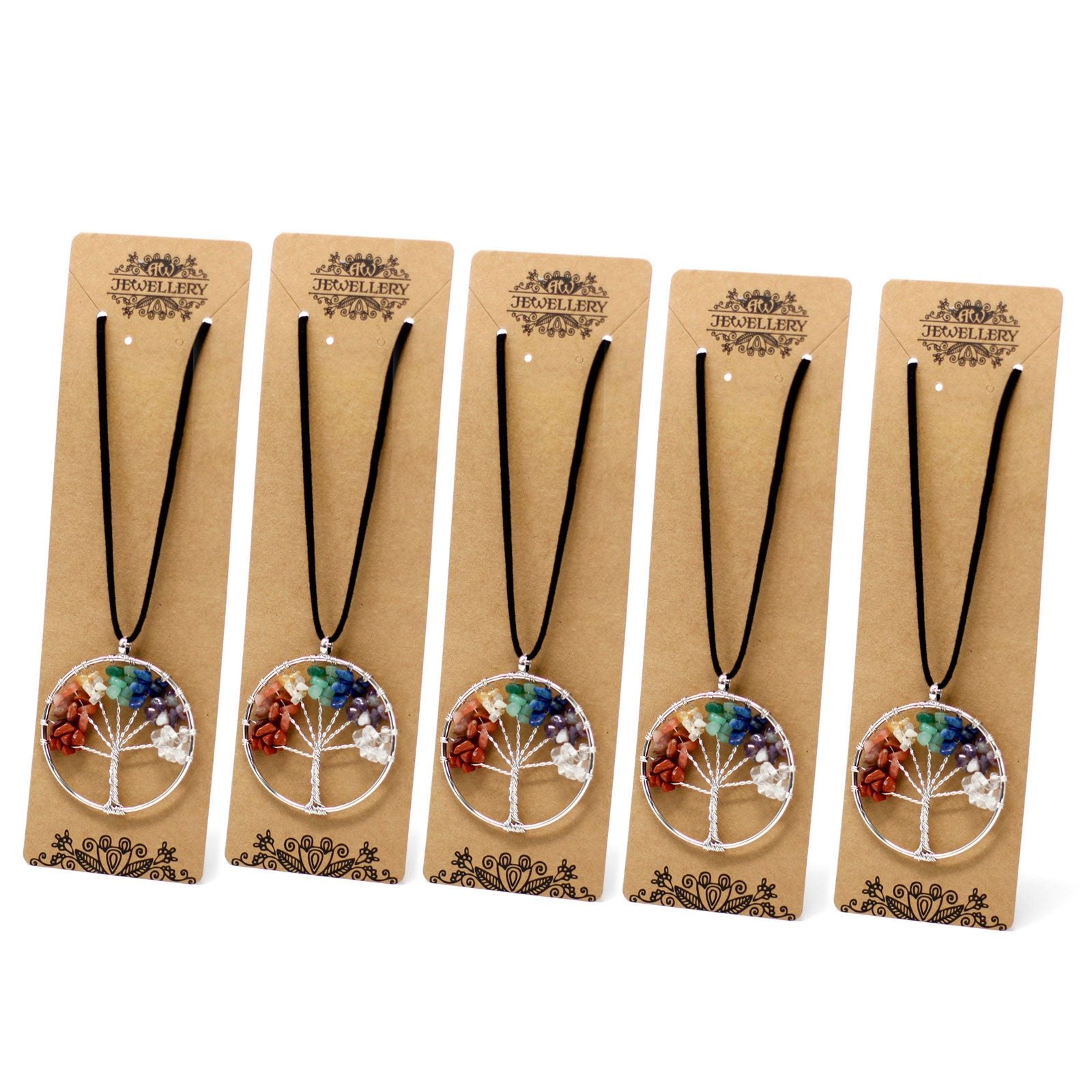 Chakra Tree of Life Necklace - Large