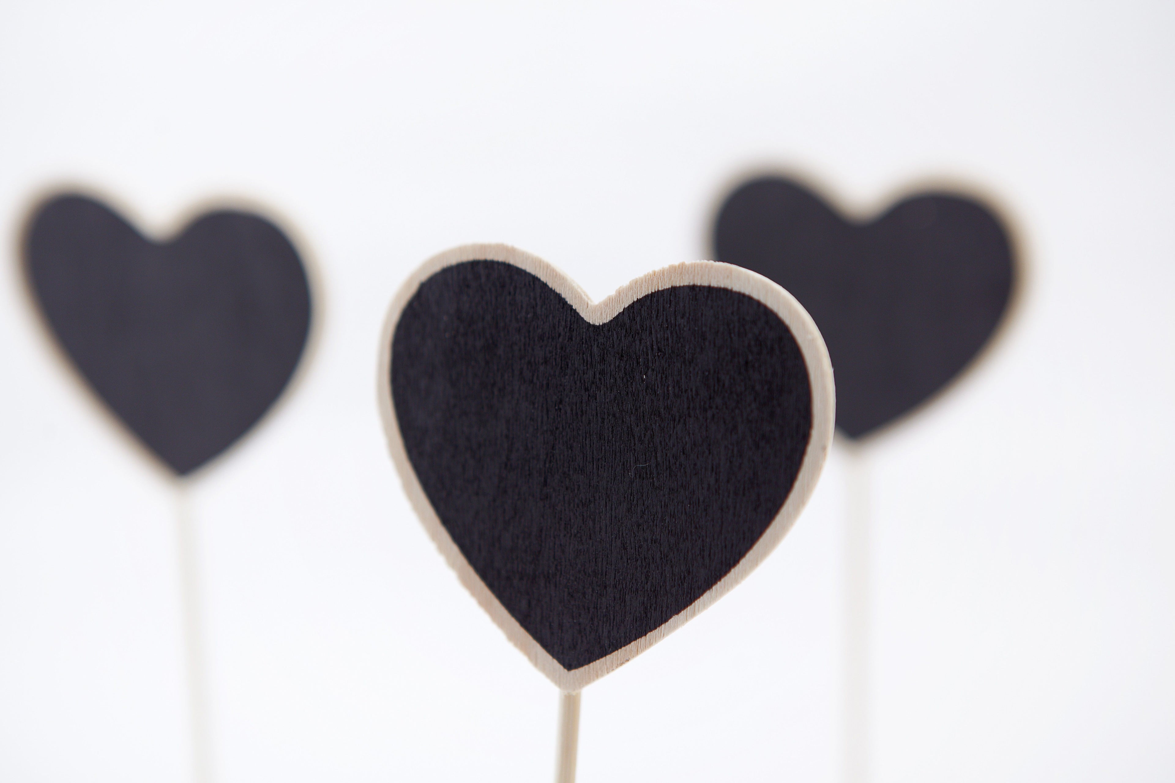 Mini Blackboard Heart on Stand
