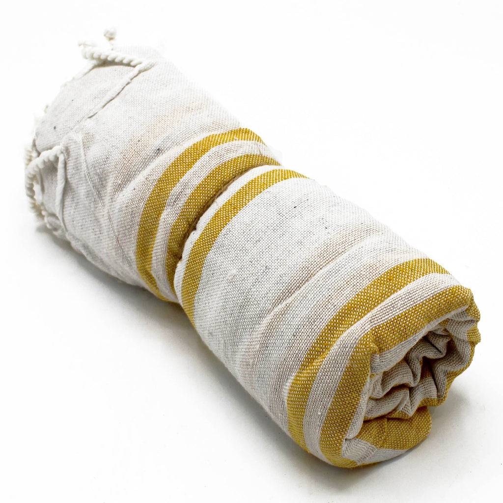 Hammam Spa Towel - Sunrise Yellow - 90x170cm