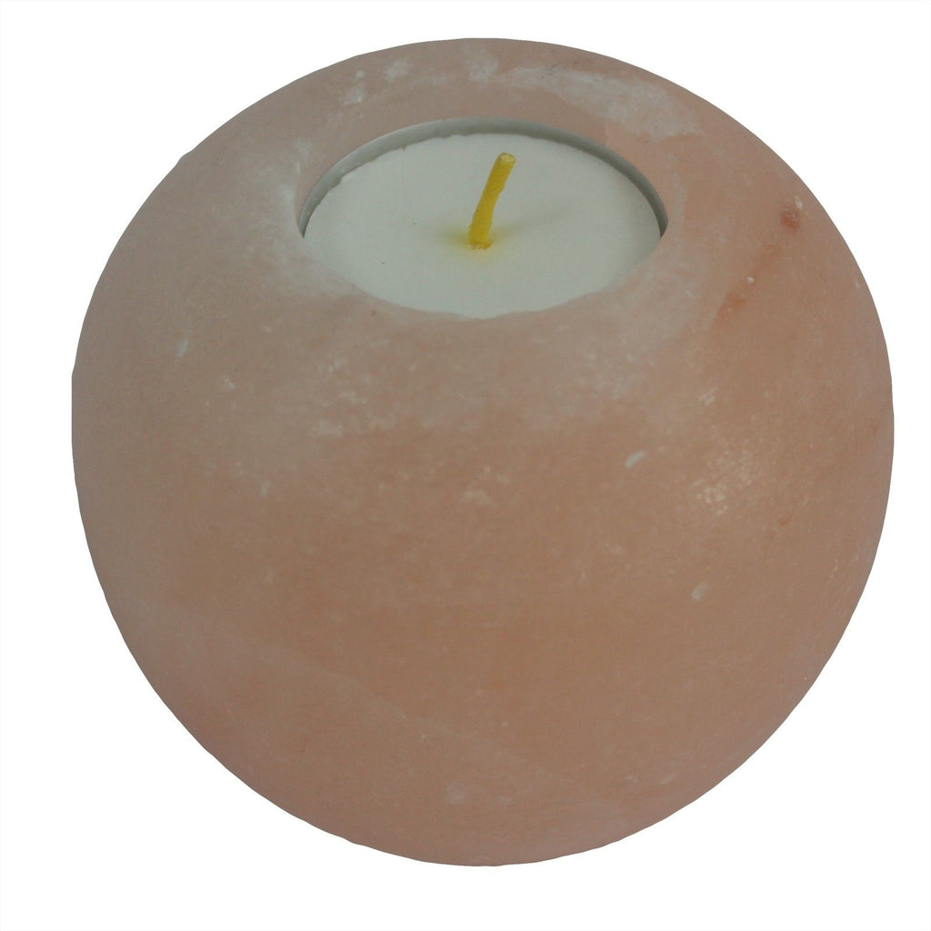 Apple shaped candle holder