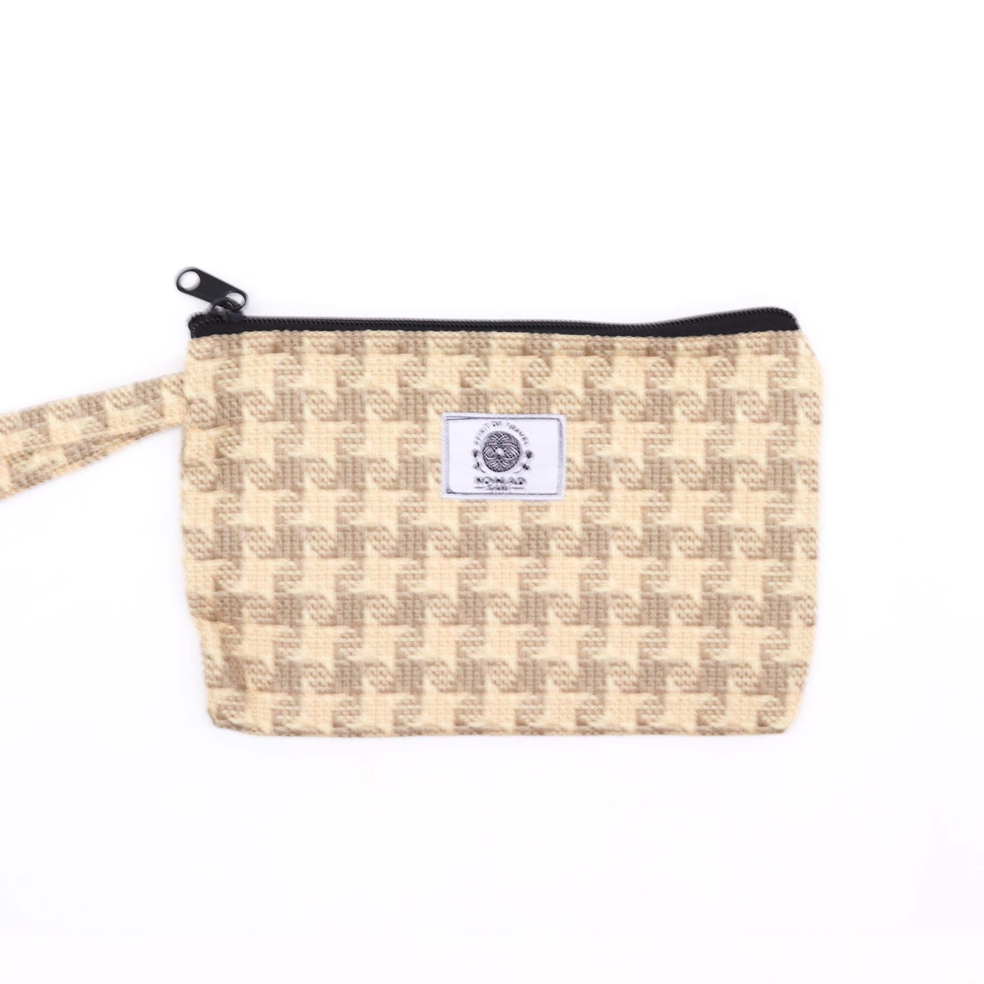 Soft & Natural Handy Gift Pouches & Loop - (assorted materials) -20x13cm