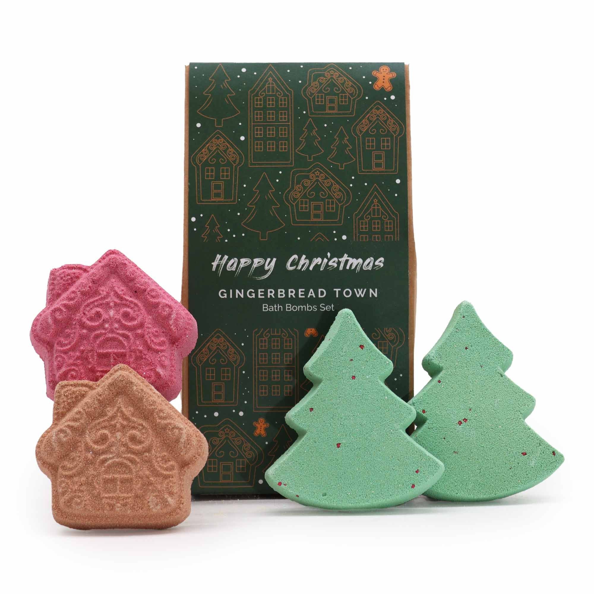 Gingerbread Town  Bath Bomb Gift Pack