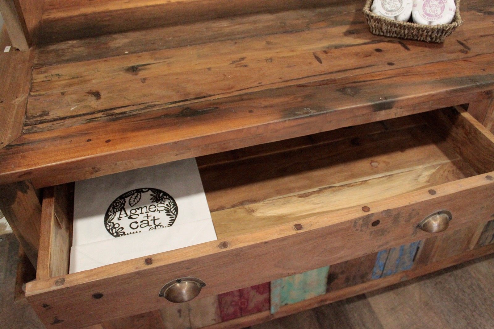 A&C Large Centre Display Table 207x97x80cm
