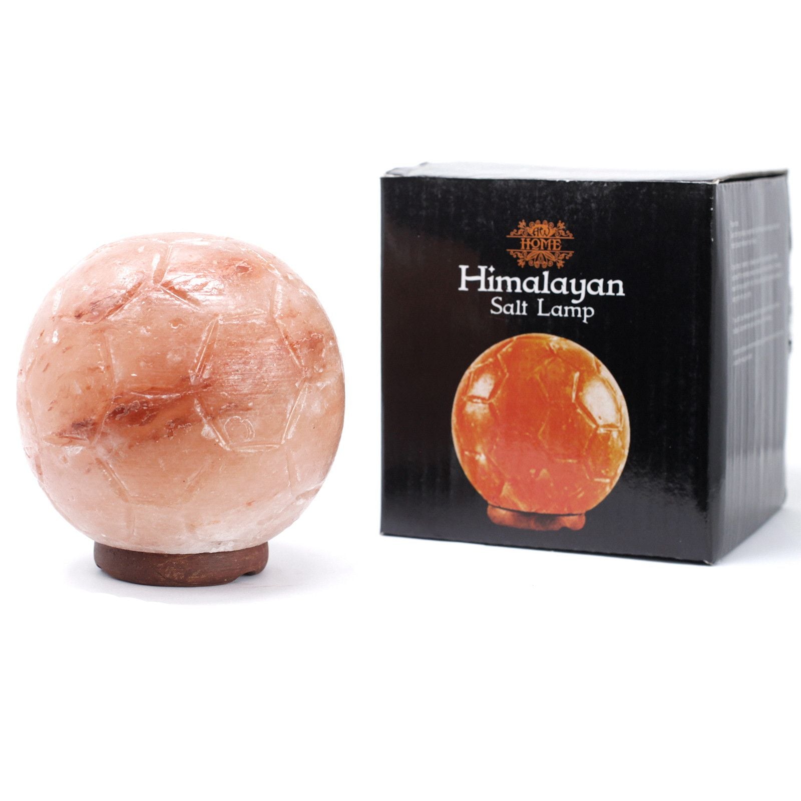Crafted Salt lamp - Football