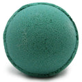 Pine bath bomb, round green sphere