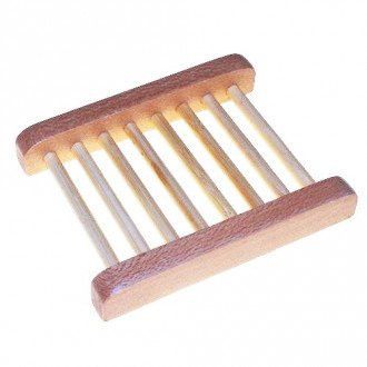 Platane Wood Soap Dishes- Ladder