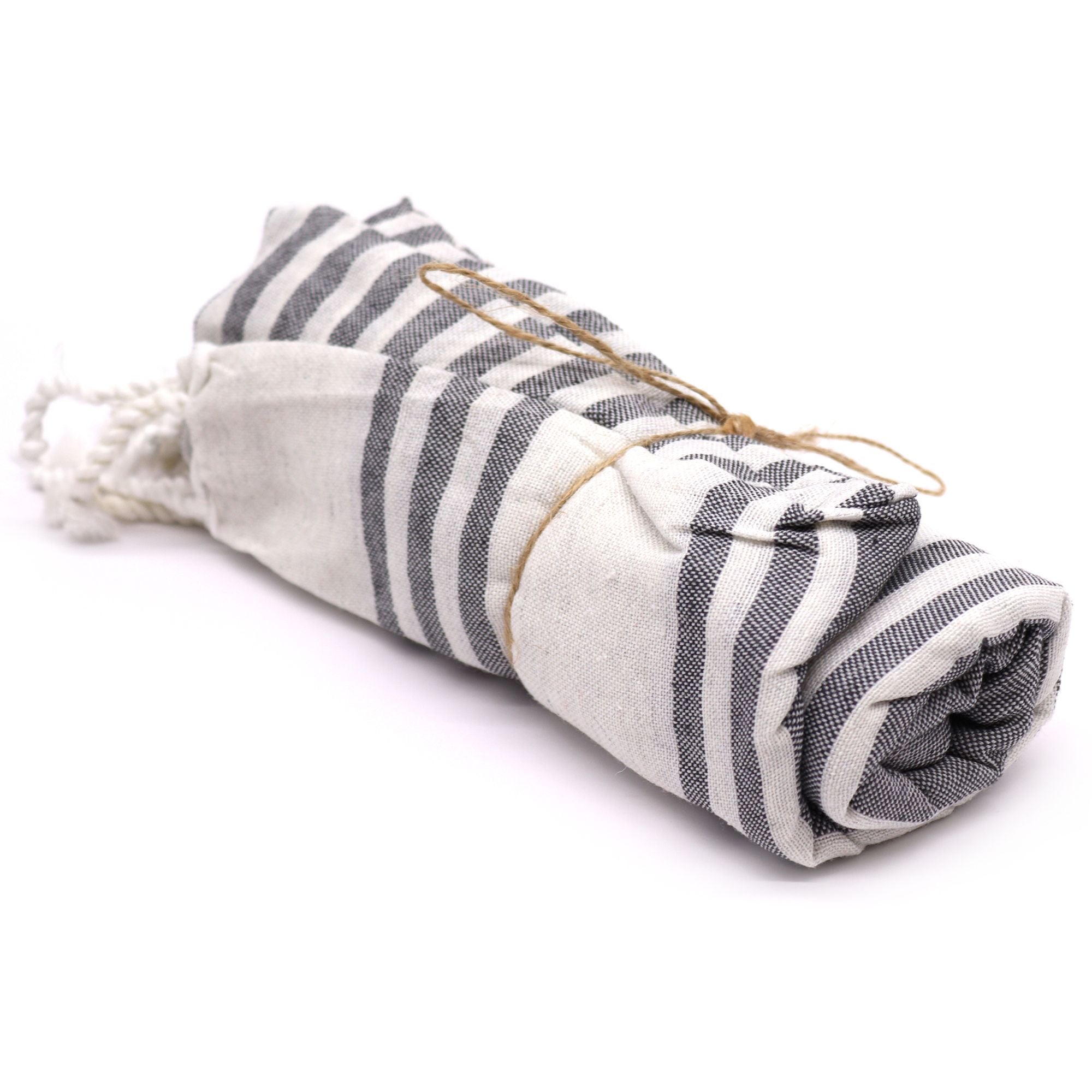 Hammam Spa Towel - Charcoal - 90x170cm