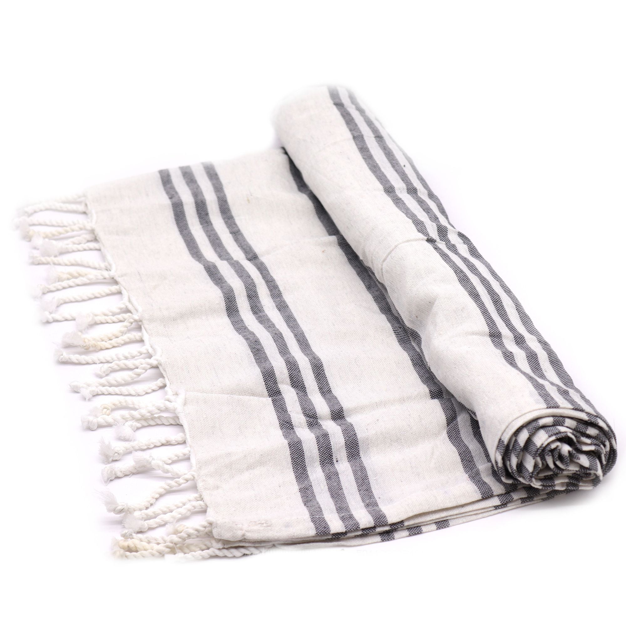 Hammam Spa Towel - Charcoal - 90x170cm