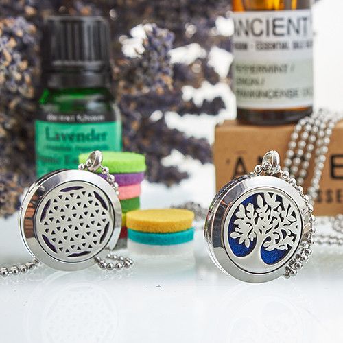 Aromatherapy Jewellery Crystal Bracelet - Flower of Life - 20mm