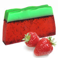 Tropical Paradise Soap - Strawberry - SLICE approx 100g - Bobobiy