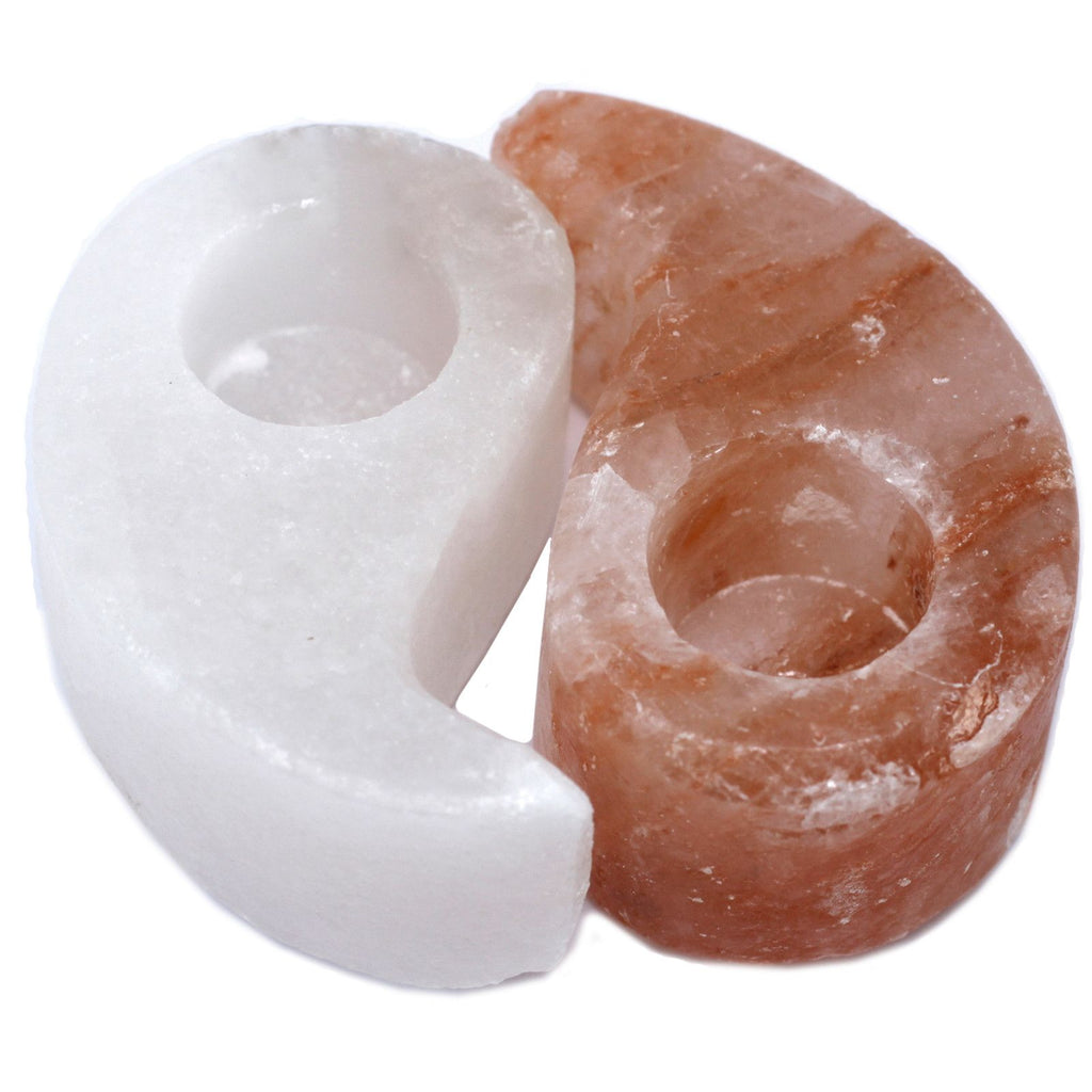 Crafted Candle Holder - Ying Yang Pair Polished