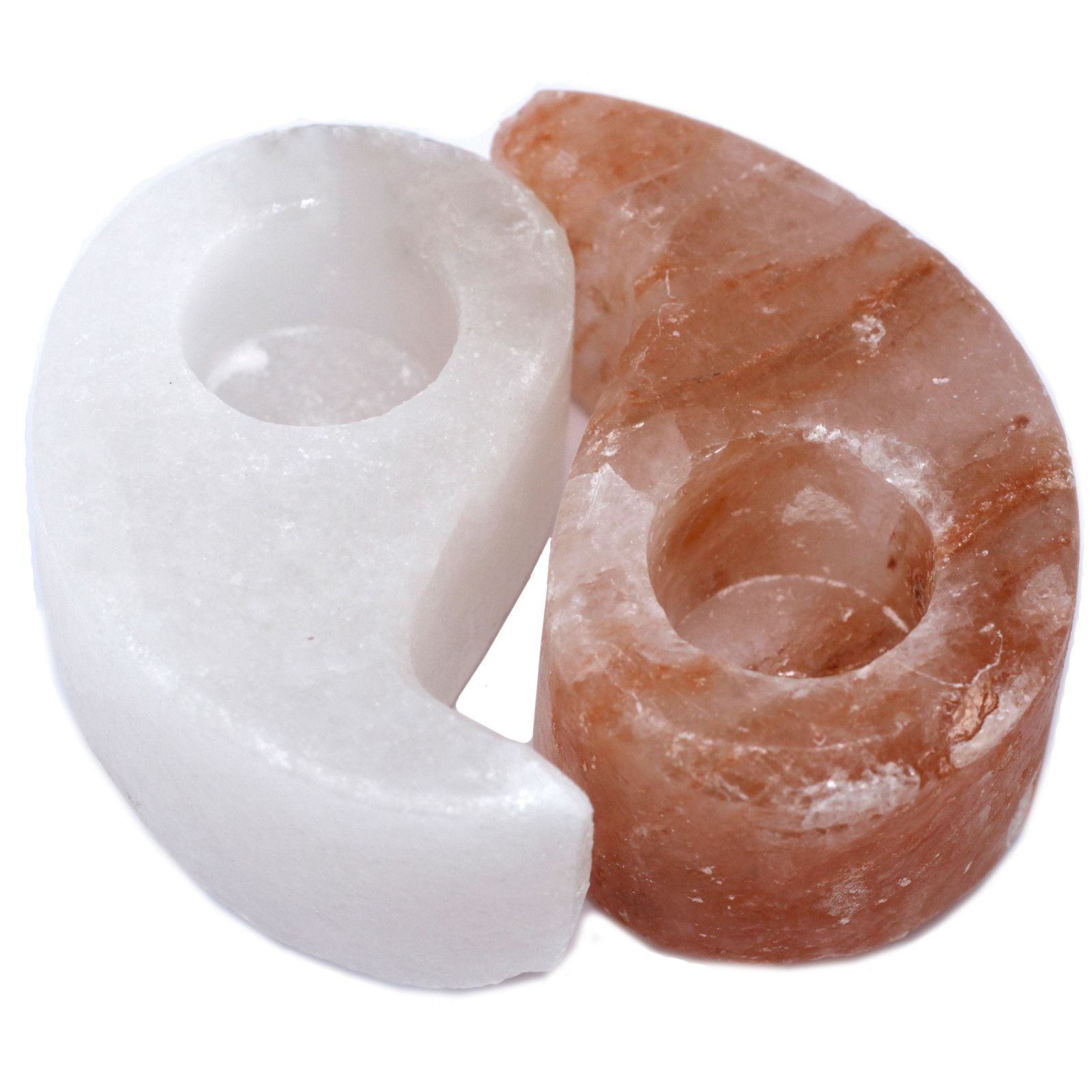 Crafted Candle Holder - Ying Yang Pair Polished