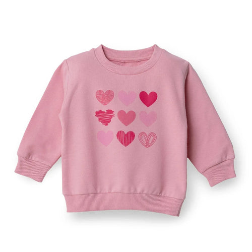HelloBaby Sweatshirt - Light Pink - Bobobiy