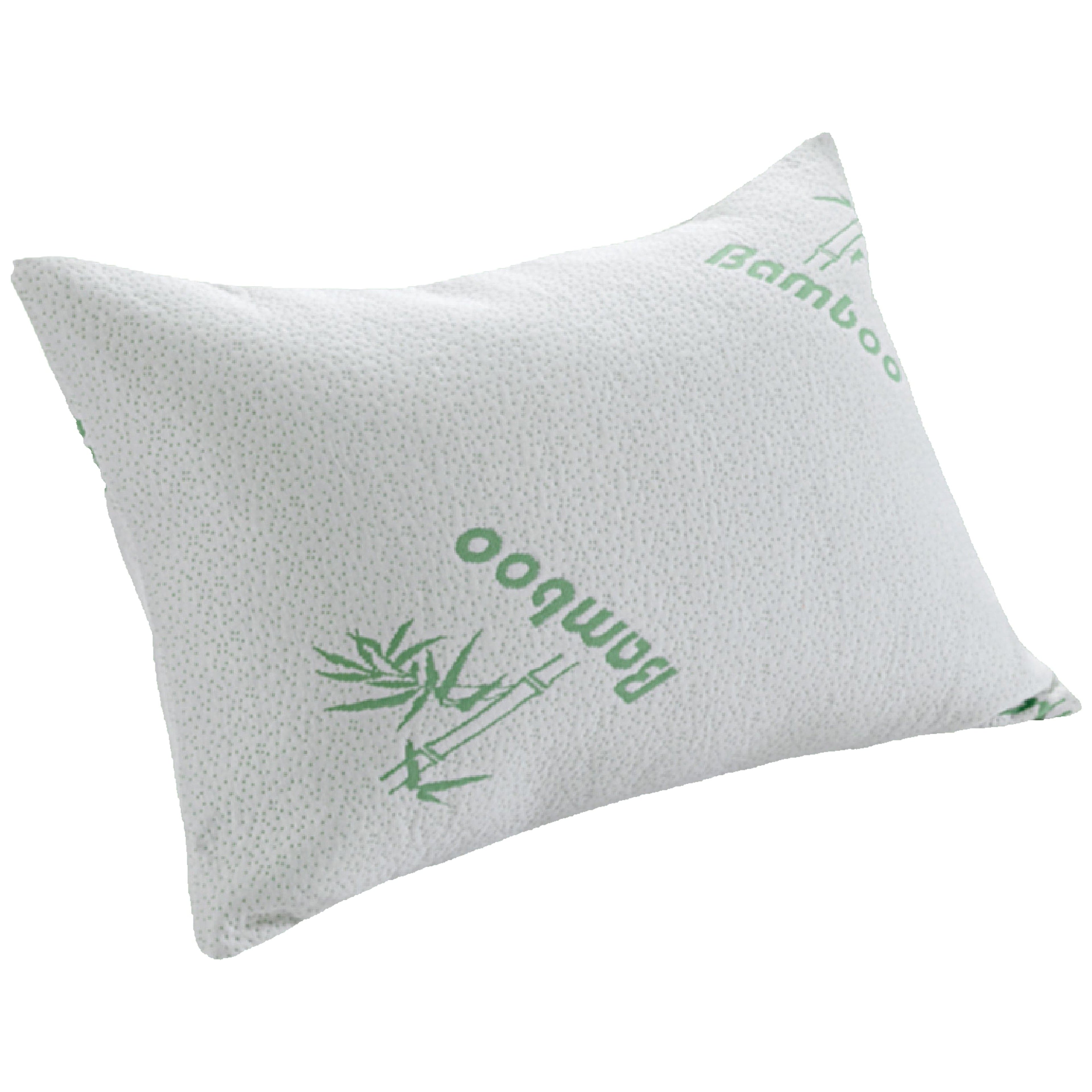 Bamboo Memory Foam Pillow Hypoallergenic Cooling Luxury Premium Fibre Filling for Superior Comfort and Support