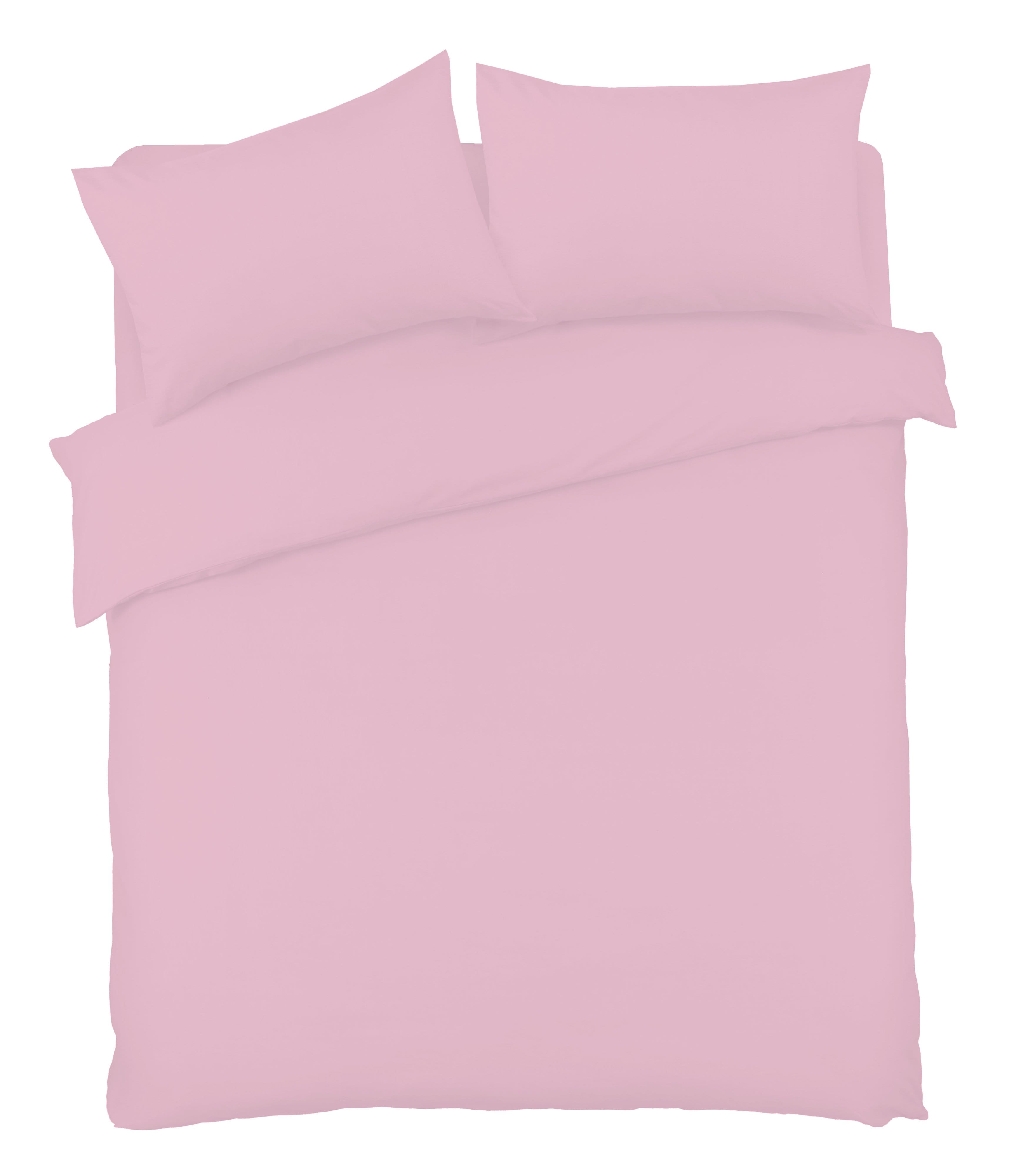 Basics Luxury Cotton-Rich Duvet Set Soft and Durable Bedding Available in Single Double King Super King Sizes Elegant Color Options