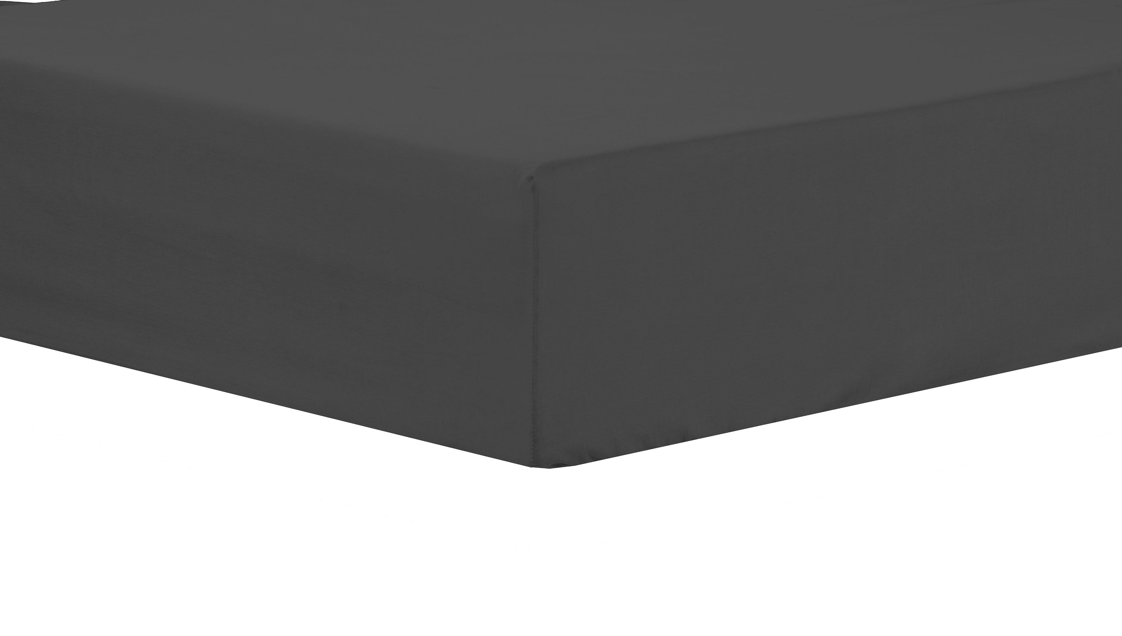 Basics Super Soft Durable Fitted Sheet High-Quality Indus Valley Cotton Linen Elasticated for Perfect Fit Multiple Sizes and Colours OEKO-TEX Certified Bedding