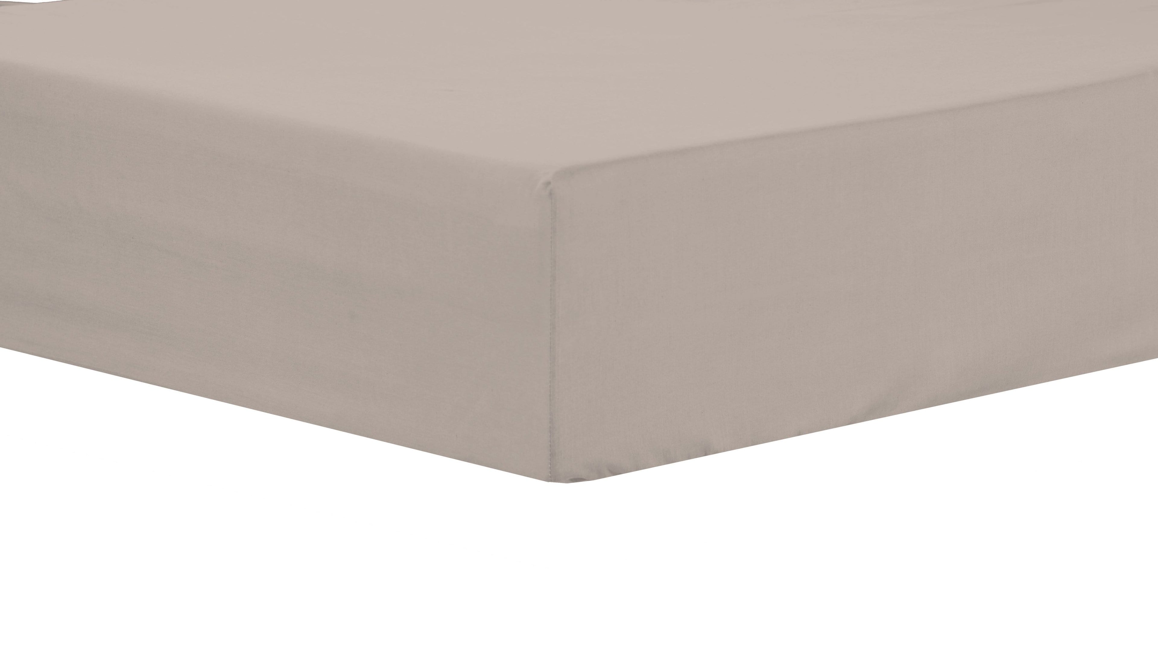 Basics Super Soft Durable Fitted Sheet High-Quality Indus Valley Cotton Linen Elasticated for Perfect Fit Multiple Sizes and Colours OEKO-TEX Certified Bedding