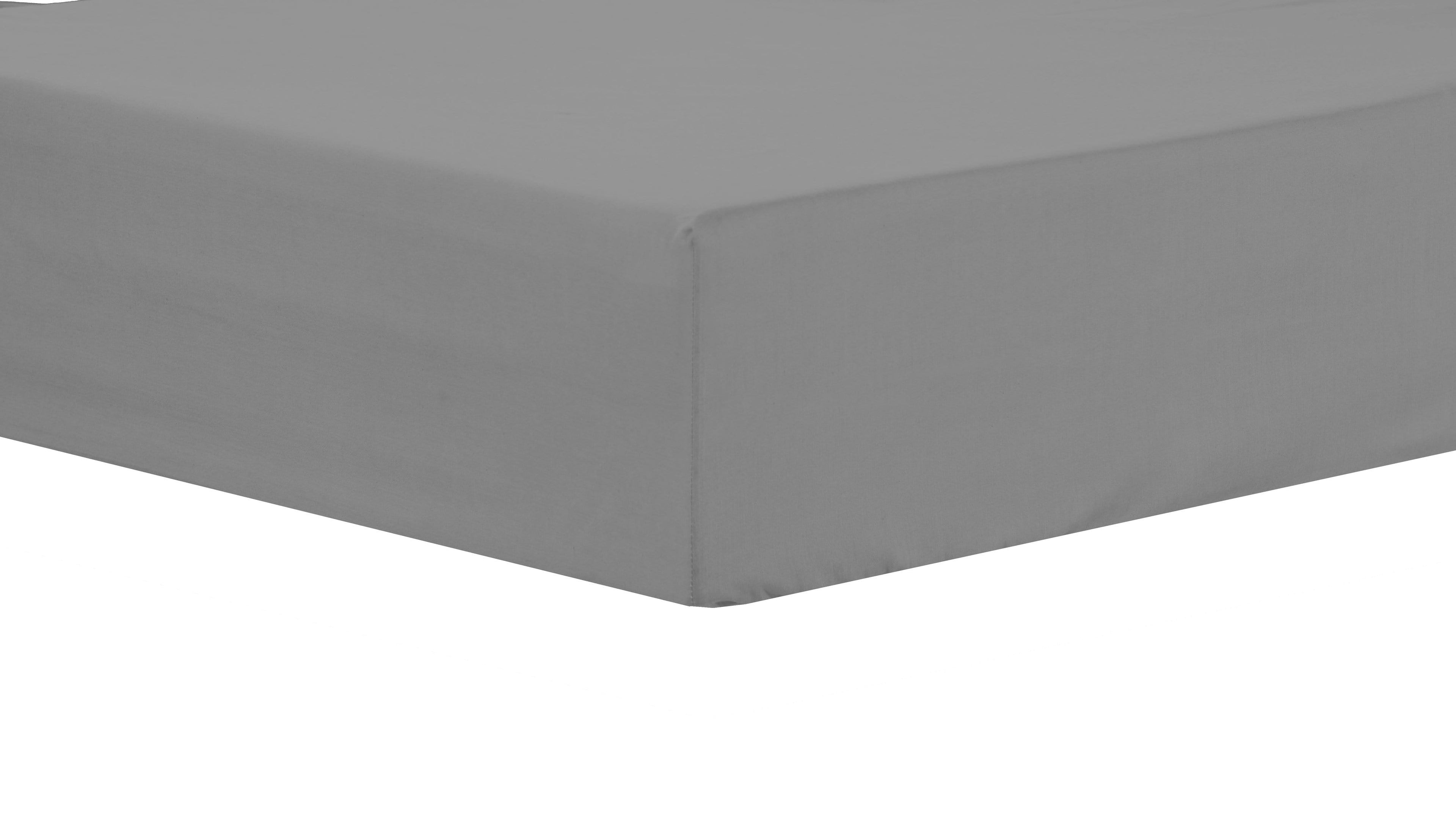 Basics Super Soft Durable Fitted Sheet High-Quality Indus Valley Cotton Linen Elasticated for Perfect Fit Multiple Sizes and Colours OEKO-TEX Certified Bedding