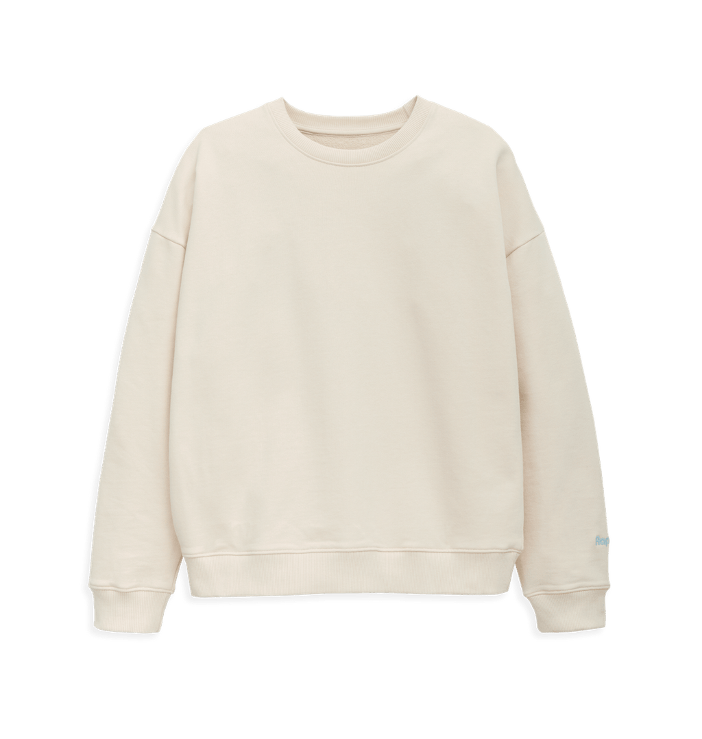 Organic Oversized Sweatshirt: Womens