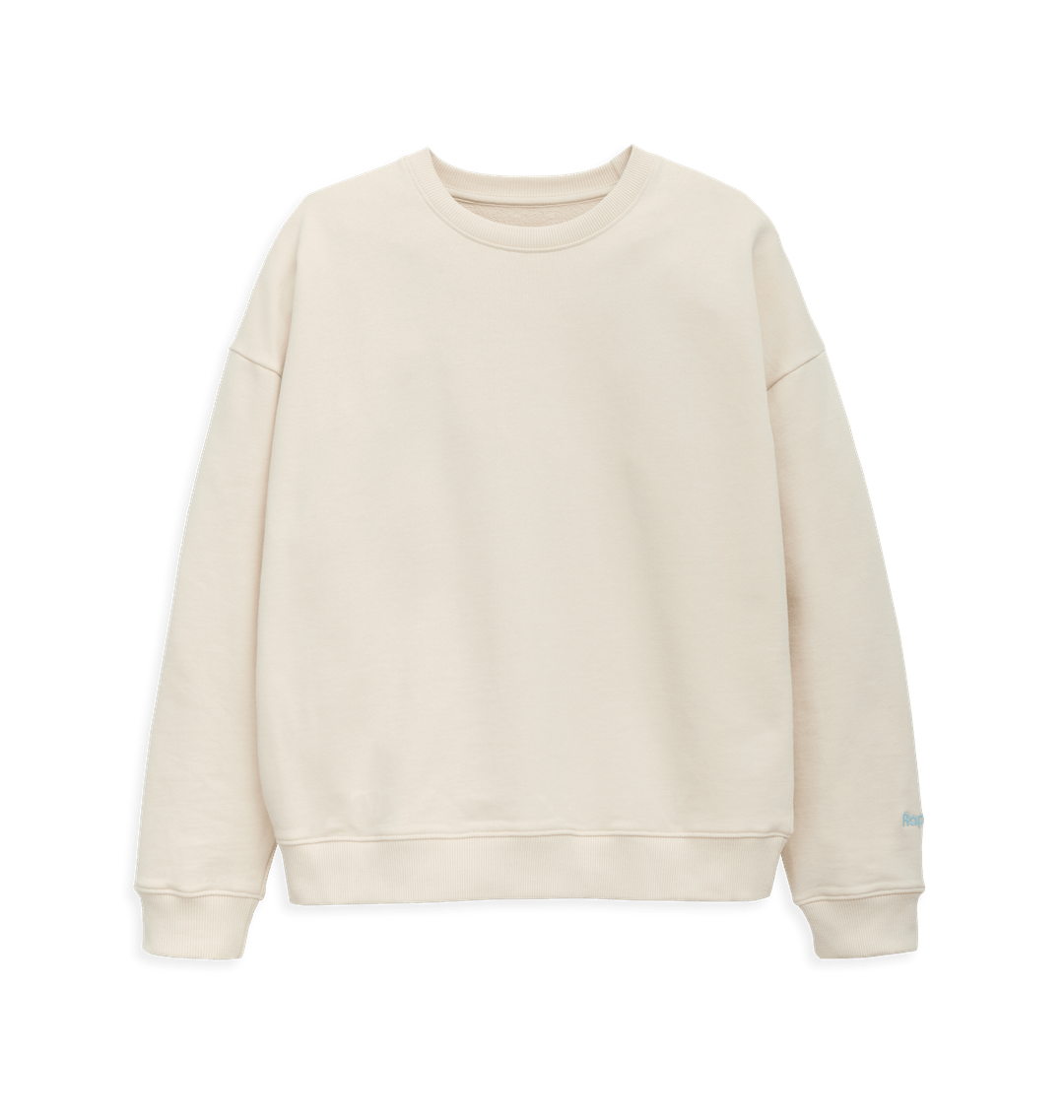 Organic Oversized Sweatshirt: Womens