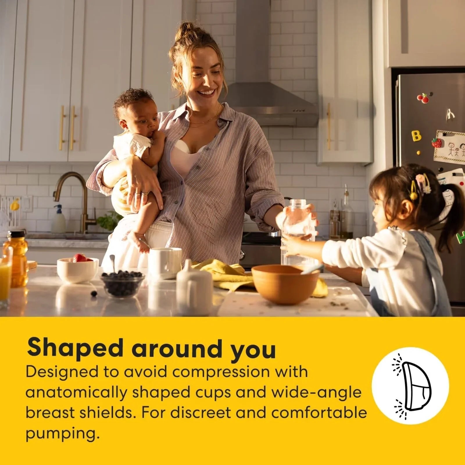 Medela Motion InBra Double Electric Wearable Breast Pump