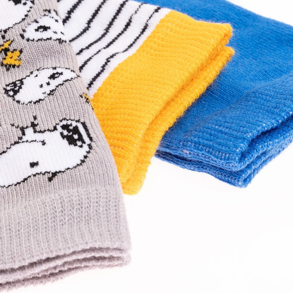 HelloBaby Baby Boy Socks 3 Pcs - Indigo - Bobobiy
