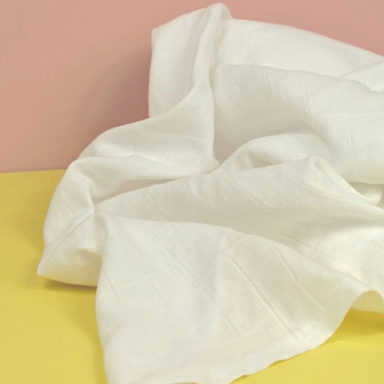 MuslinZ Muslin Swaddles 100x90cm 2 pcs - White