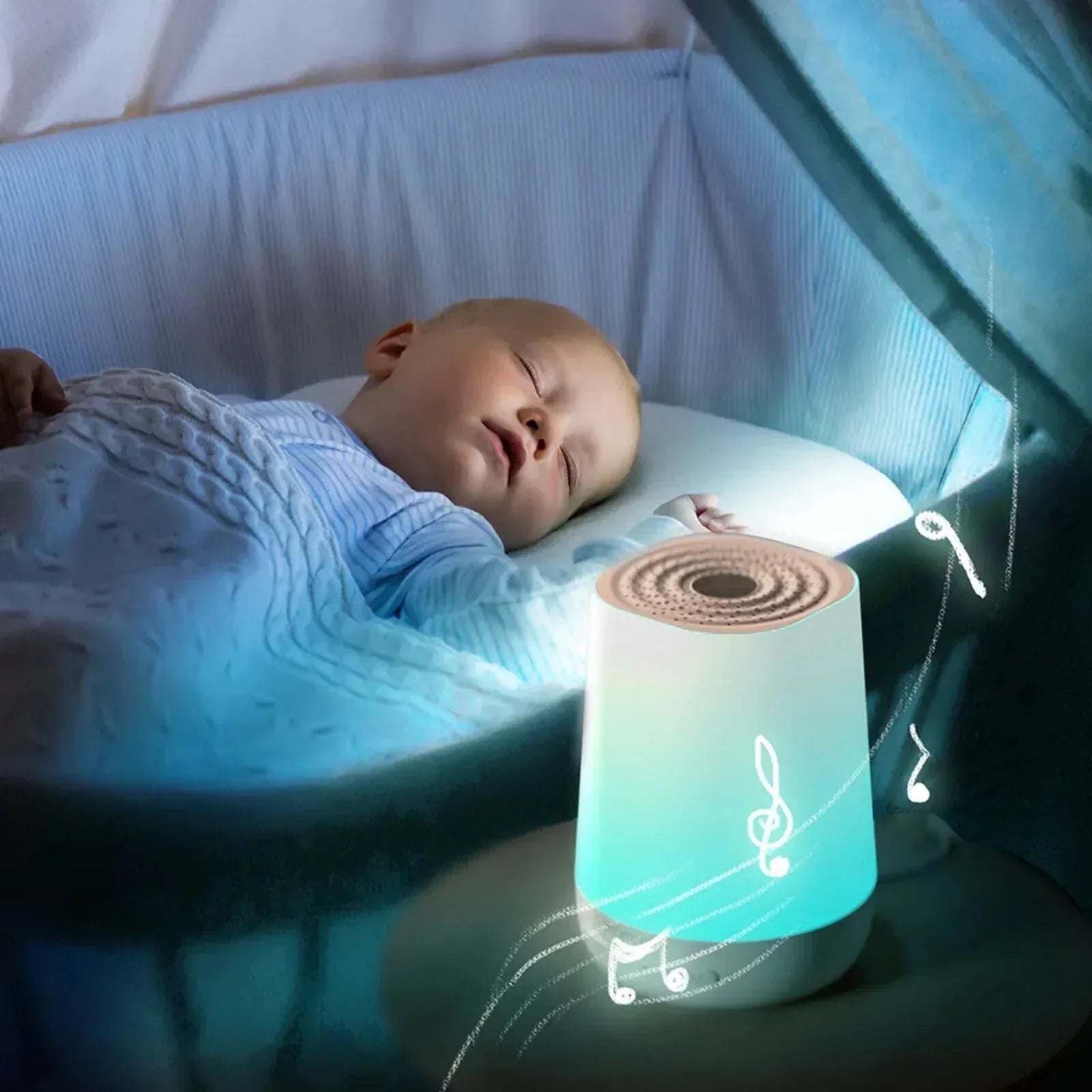 Momcozy White Noise Baby Sound Machine - Bobobiy