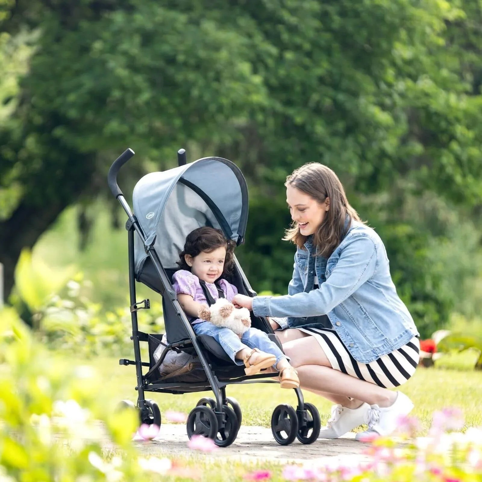 Graco EZLite Lightweight Travel Stroller - Stormy