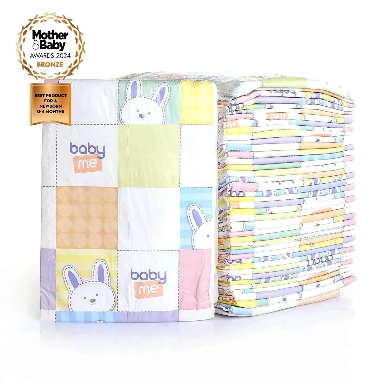 baby me Super Thin Baby Nappy Changing Mats 60x90cm - 40 pcs