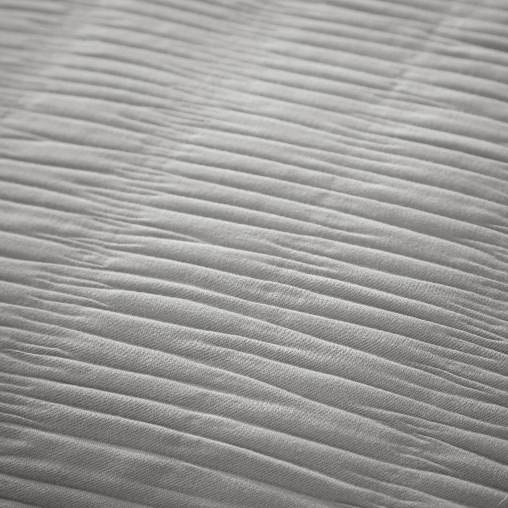 Belgravia Grey Microfibre Duvet Cover Set with Pillowcases Soft Easy Care Modern Quilt Bedding Bed Linen Set
