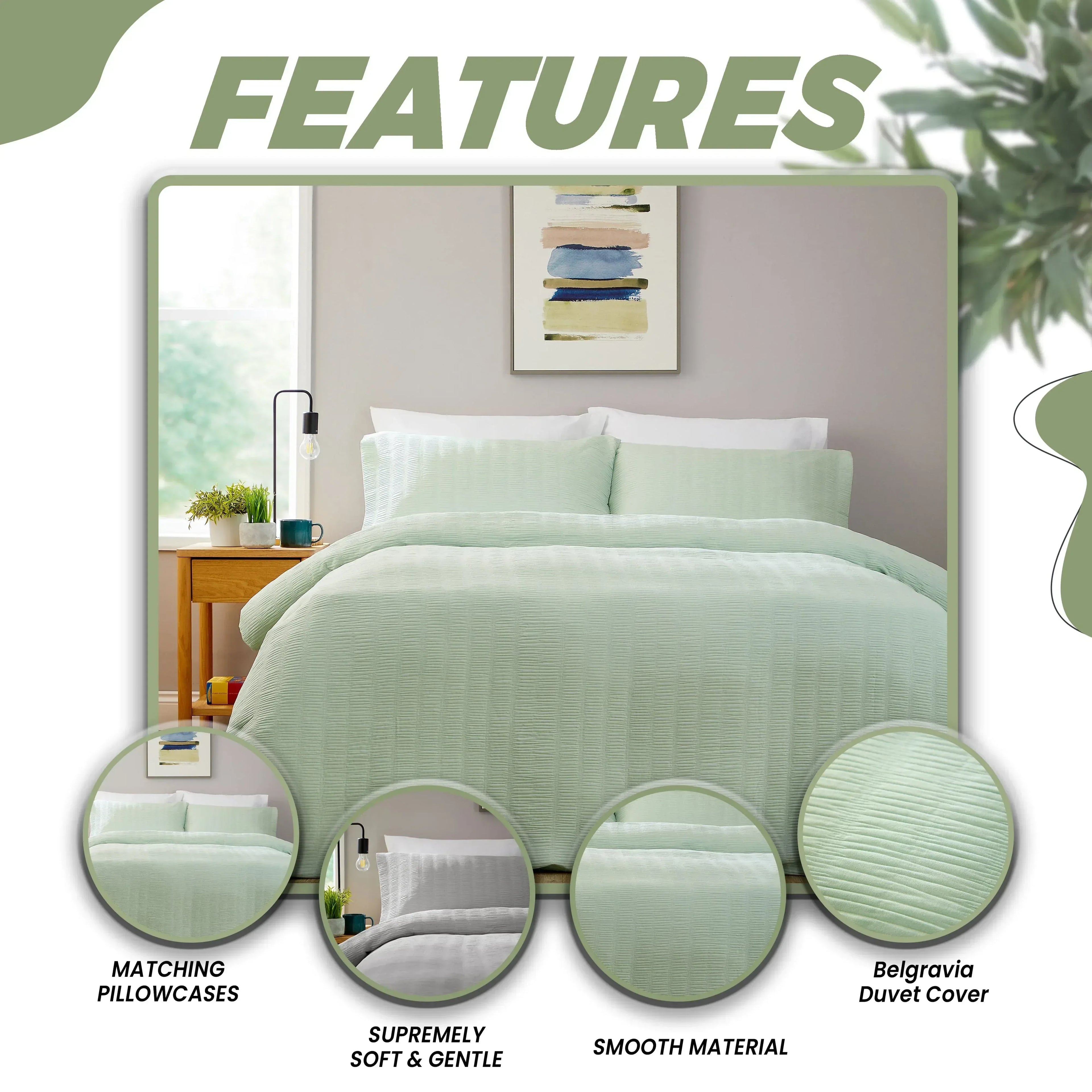 belgravia-sage-green-cotton-rich-duvet-cover-set-with-pillowcases-soft-easy-care-modern-quilt-bedding-bed-linen-set-by-olivia-rocco-duvet-cover-1175689716 - Bobobiy