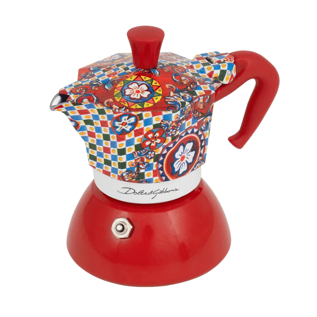 Bialetti X Dolce&Gabbana Sicilian Cart Moka Induction - Bobobiy